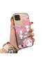 Realme C20/C20A Compatible Protective Silicone Edge Acrylic Back Kuromi Case