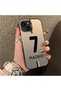 حافظة متوافقة مع هاتف iPhone 13، حافظة هاتف صلبة مضادة للسقوط، رقم الجيرسيه