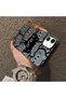 iPhone 11 Compatible Silicone Edge Acrylic Back Sweet Cat Protective Case