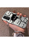 Samsung Galaxy A54 Compatible Silicone Edge Acrylic Back Sweet Cat Protective Case - 3