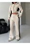 Double Tracksuit Set with 3-Ply Cropped Top - 2