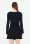 Women's Skirt Tiered Ruffled Stretch Fabric Viscose Mini Dress - 9