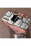 Samsung Galaxy A73 Compatible Silicone Edge Acrylic Back Sweet Cat Protective Case - 3