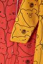 Yellow Baby Boy 100% Cotton Zippered 3-Piece Colorful Teddy Bear Patterned Cuffed Romper Set (9 Months 12 Months 18 Months) - 5