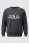Outdoor Hunting Hunter and Hound Dog 100% Cotton Regular Fit Crew Neck 3 Thread Winter Sweatshirt