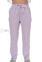 Muslin Fabric Women's Comfortable Cut, Pockets, Lace-Up, Elastic Waist Trousers