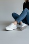 1965-273061 Genuine Leather Anatomical Sole Women's Sneakers Shoes - 2