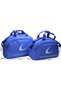Unisex Two-Compartment Long Strap Travel Fitness and Sports Bag Can Be Used by Both Women and Men, Set of Two