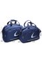 Unisex Two-Compartment Long Strap Travel Fitness and Sports Bag Can Be Used by Both Women and Men, Set of Two