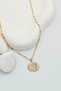 Gold Steel Necklace Set with Interchangeable Pendant – 3-Piece Women's Necklace - 4