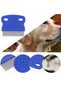 Stainless Steel Pet Cat Dog Flea and Tick Comb Hair Remover Cleaner Grooming Comb - 3