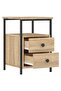 Bedside Cabinet Sonoma Oak 34x35.5x50 cm Engineered Wood - 5