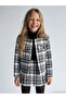 Plaid girl's tweed shirt
