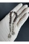 Red Tiger's Eye Natural Stone Zaza Prayer Beads - 3
