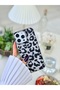iPhone 14 Promax Compatible Fingerprint Resistant Matte Print Transparent Case - 4