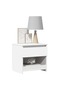 Bedside Cabinets 2 pcs White 40x30x39 cm Engineered Wood - 2