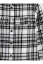 Plaid girl's tweed shirt - 4