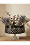 Cutting Decoration Handcrafted Mercury Beliz Series Glass Bowl
