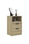 Bedside Cabinet Sonoma Oak Engineered Wood - 6