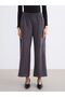 Lcw Vision Anthracite Elastic Waist Suede Look Women's Trousers - 2