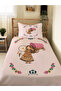 Girl Patterned Children's Pike Set - 160X230 cm Pike 50X70 cm Pillowcase