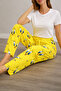 Women's Relaxed Fit Elastic Cotton Tweety Pajama Bottoms - 5
