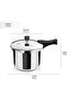 Triply Stainless Steel Pressure Cooker 3 litre With Outer Lid, Curve Induction Base Pressure Cooker Silver - 6