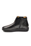 Black Gel Sole Anatomical Zippered Women's Boots 311 Z - 4