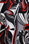 Women's Plus Size Stretch Fabric Crew Neck Mixed Print Long Sleeve Mom T-Shirt Combed Cotton Blouse - 7