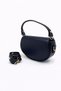 Women's Oval Gold Detailed Hand and Shoulder Bag - 3