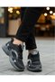 Men's Faylon Sole Comfortable Sneakers - Black Smoke - 3