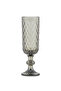 L’Marche Collection Lcw Home Black Patterned Footed Glass Cup Set of 2 150 ml - 5