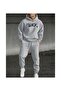 Men's Geometric Bottom Top Set Fashion Print Design Trend Hooded Sweatshirt