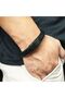 Dbss1 Men's Leather Bracelet Stainless Steel Sport Metal Black - 4