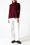 Polyviskon Mock Neck Basic Blouse – Casual and Comfortable