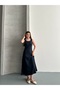 Women's Brushed Dress and Crop Blouse Two-Piece Set - 3