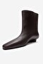 Nacho Brown Skin Genuine Leather Women's Boots - 6