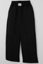 Girl's Pants with Embroidery Detail, Stitched Pockets, Ages 8-14, Black - 3