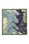 Modern Abstract Botanical Pattern Scarf Bandana 50X50 cm - 2