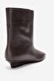 Nacho Brown Skin Genuine Leather Women's Boots - 5