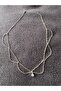 Solitaire Chain Steel Necklace, New Year's Gift - 6