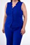 112035 Women's Plus Size Button Detailed Vest Suit - 6