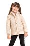 Girl's Spring Square Quilted Coat - 6