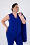 112035 Women's Plus Size Button Detailed Vest Suit - 3