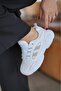 Women's White Sneakers Casual Sneakers 047 - 4