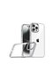iPhone 15 Pro Max Camera Lens Protected Edges Colorful Transparent Slim Soft Design Case
