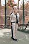 122136 Women's Plus Size Beige Set