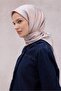وشاح من الحرير التويل بنسبة 100% بنمط هندسي من سالمون 4209 - 33 - 2