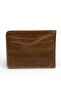 100% Genuine Leather Magnetic Horizontal Model Design Antique Brown Card Holder & Wallet - 6