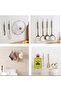 10Pcs 6x6cm Self Adhesive Transparent Strong Hanger Door Wall Hangers Heavy Load-Bearing Hanger - 4